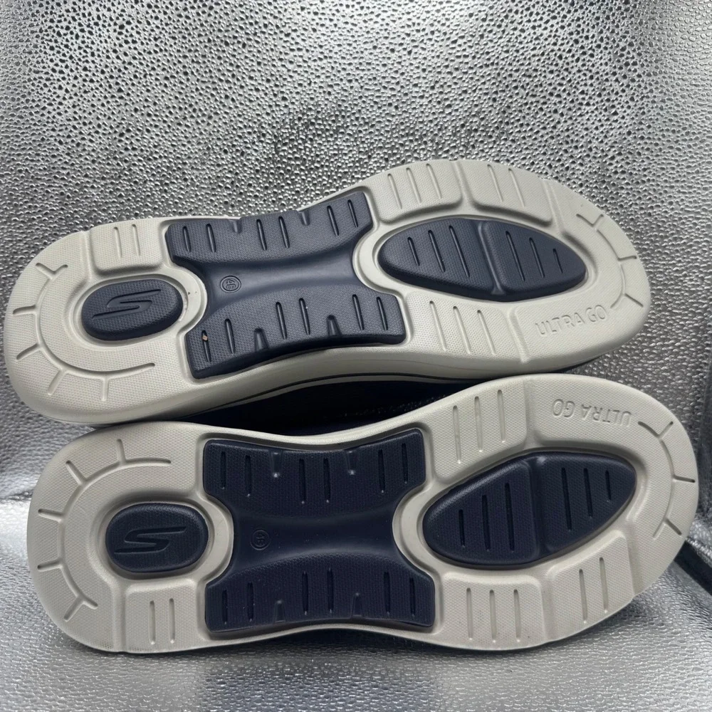 Size 15 Skechers Go Walk Arch Fit Sneaker Mens Navy Excellent Wide Fit 216116WW